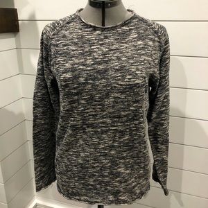Heather Gray Knit Top size Medium